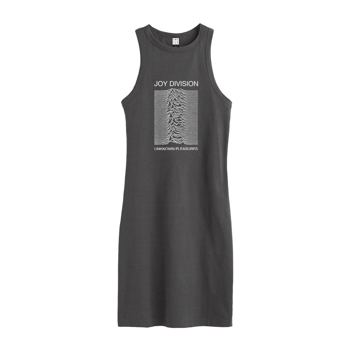 Unknown Pleasures Kleid Ärmellos Damen Charcoal Black S von Amplified