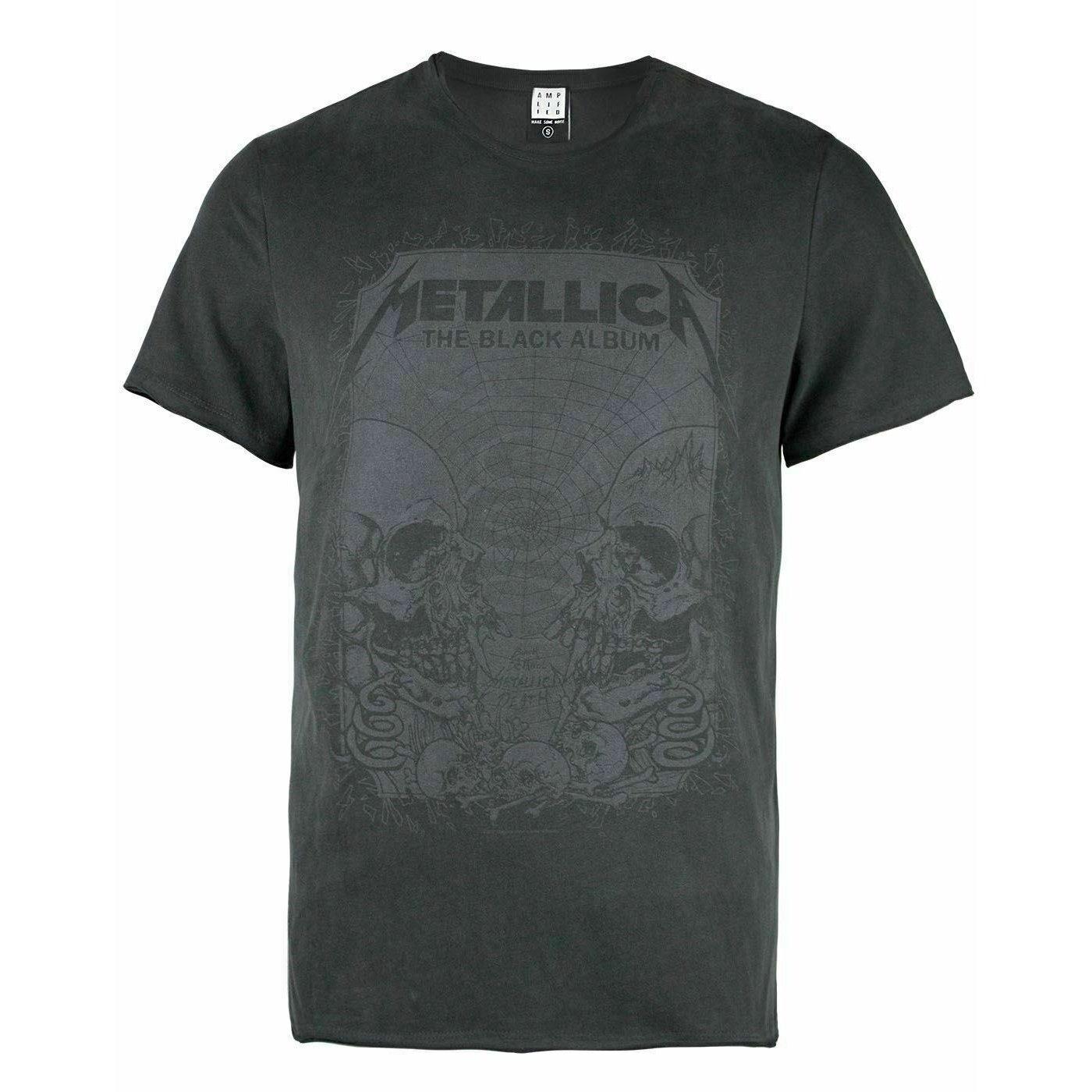 "the Black Album" Tshirt Herren Grau S von Amplified