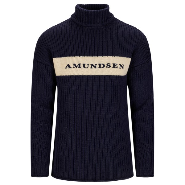 Amundsen Sports - Heroes Ski Turtle Neck - Wollpullover Gr L;M;S;XL;XXL blau von Amundsen Sports