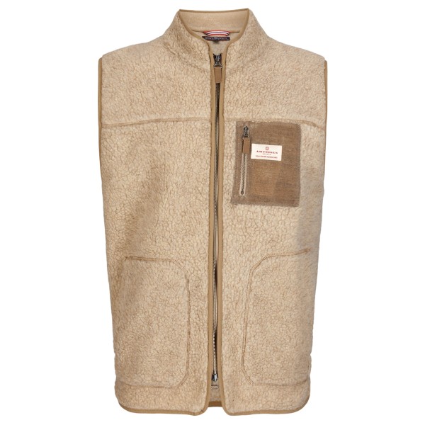 Amundsen Sports - Heroes Wool Fleece Vest - Wollgilet Gr L;S;XL;XXL beige von Amundsen Sports