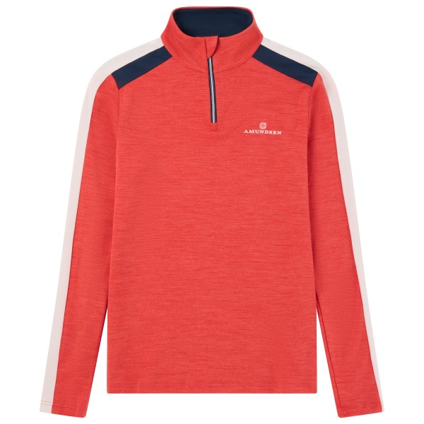 Amundsen Sports - Women's 5Mila Half Zip - Merinojacke Gr L rot Amundsen Sports - Women's 5Mila Half Zip - Merinojacke Gr L rot von Amundsen Sports