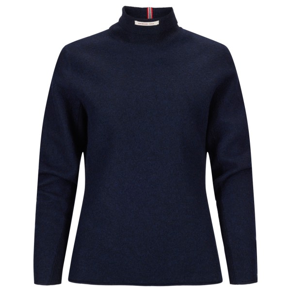 Amundsen Sports - Women's Boiled Turtle Neck - Merinopullover Gr L blau von Amundsen Sports