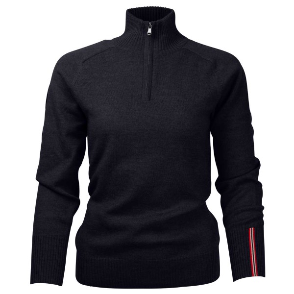 Amundsen Sports - Women's Peak Half Zip - Merinopullover Gr L schwarz von Amundsen Sports