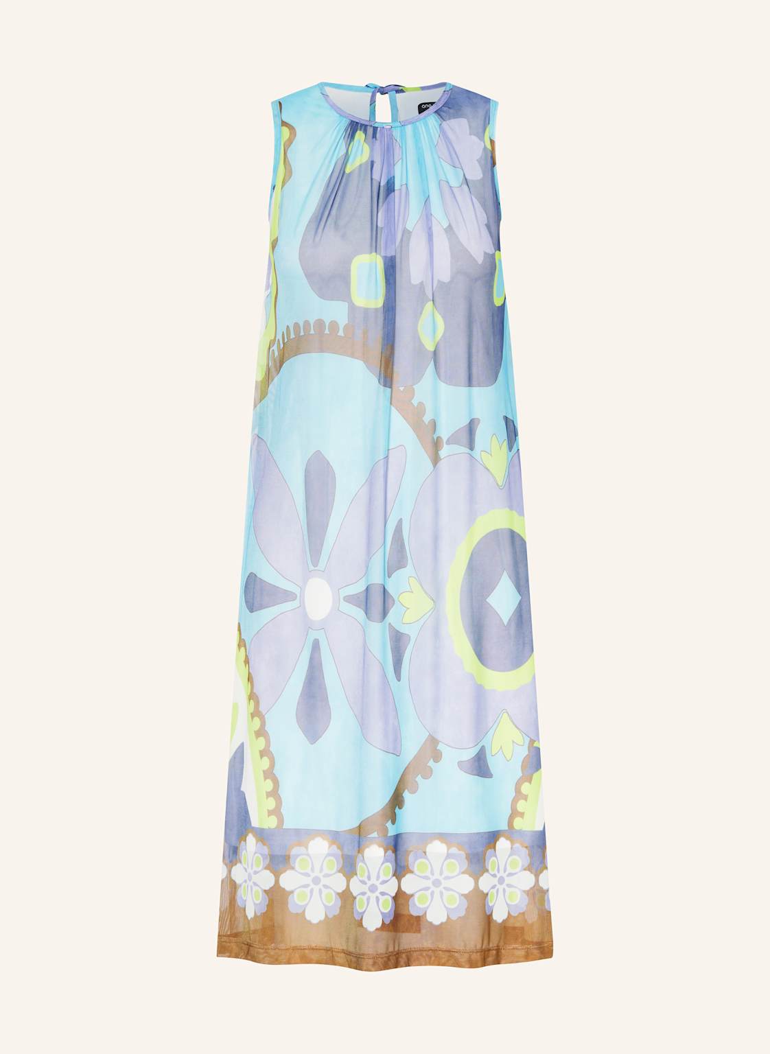 Ana Alcazar Cocktailkleid Aus Mesh blau von Ana Alcazar