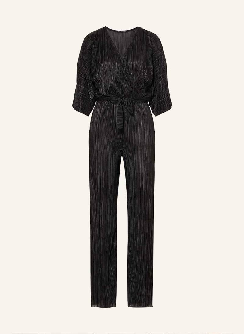 Ana Alcazar Jumpsuit Mit 3/4-Arm In Wickeloptik schwarz von Ana Alcazar