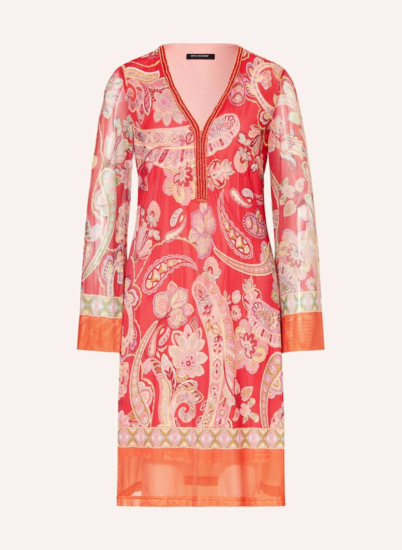 Ana Alcazar Kleid Mit Schmucksteinen rot von Ana Alcazar