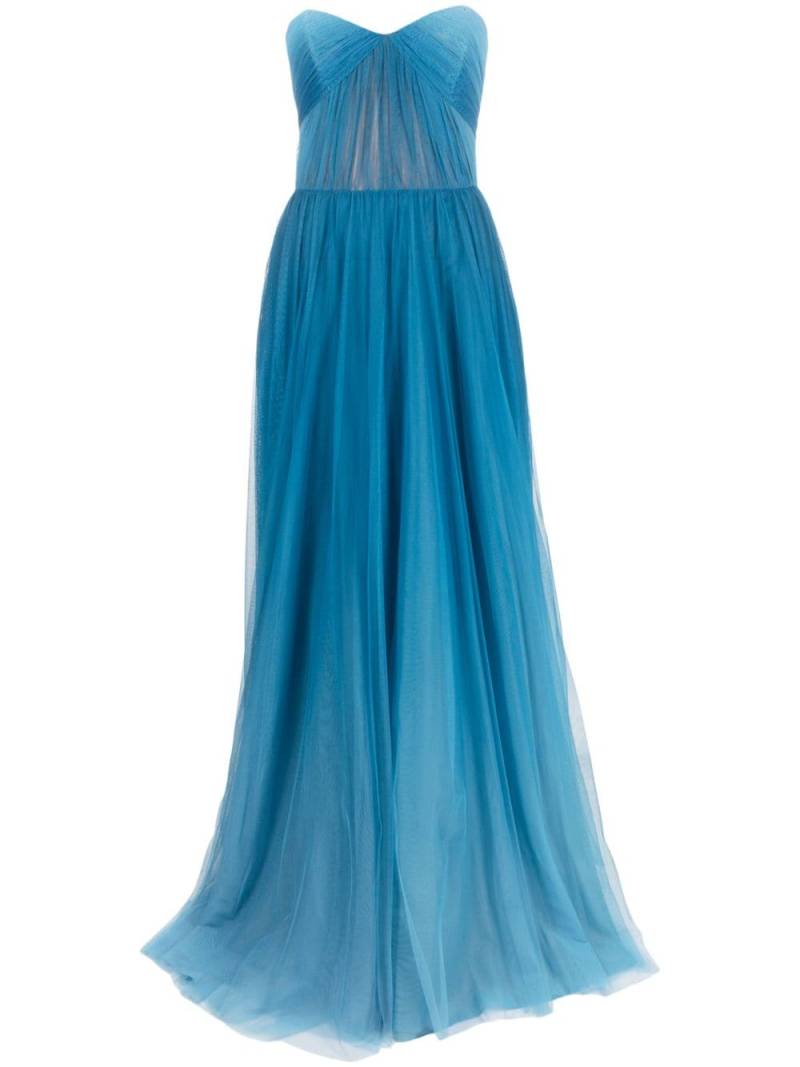 Ana Radu gradient-effect organza maxi dress - Blue von Ana Radu