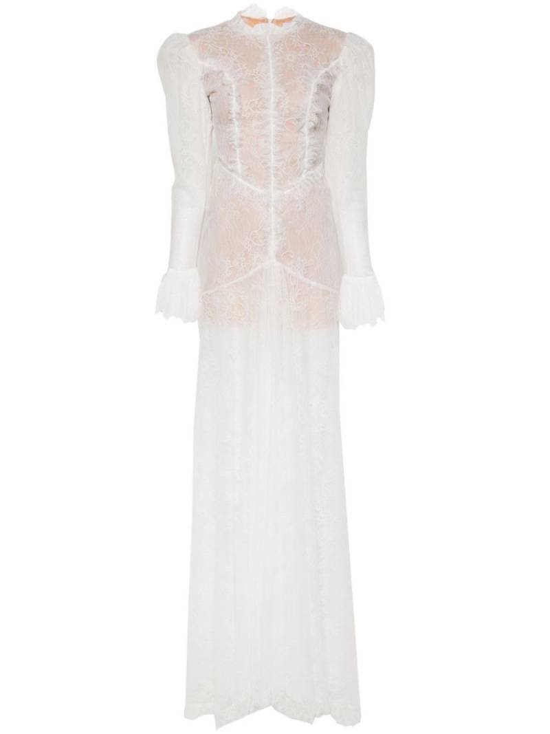 Ana Radu lace maxi dress - White von Ana Radu