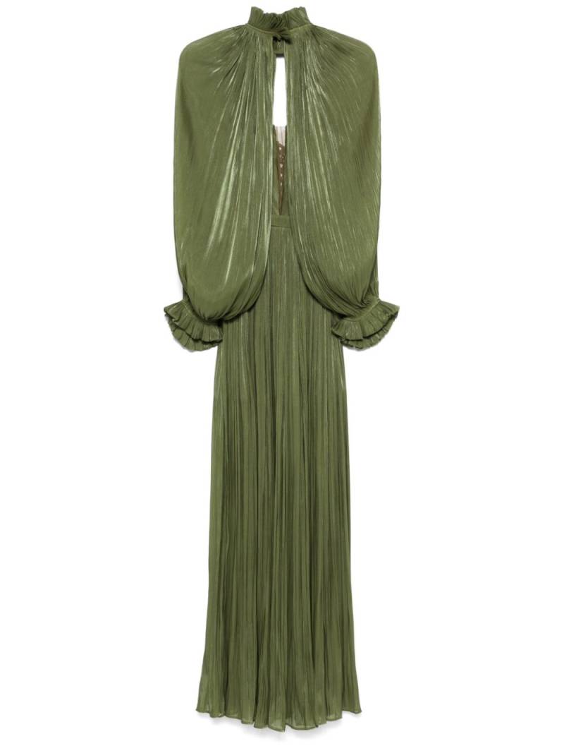 Ana Radu plissé gown set - Green von Ana Radu