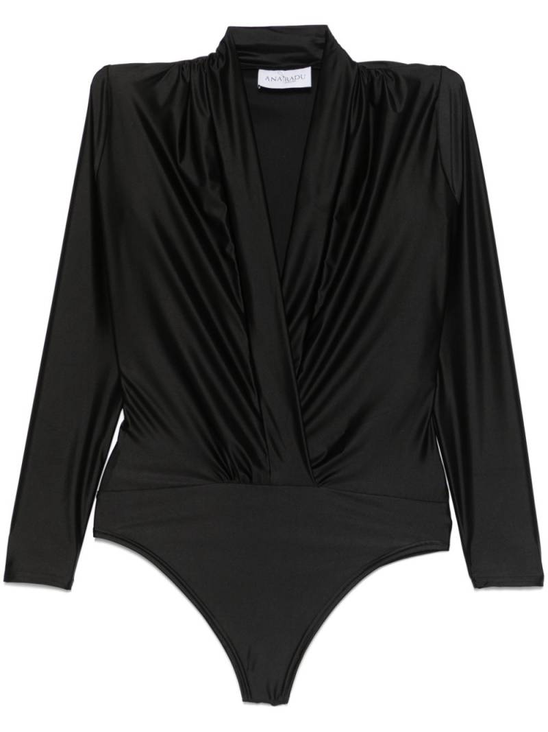 Ana Radu plunging V-neck bodysuit - Black von Ana Radu