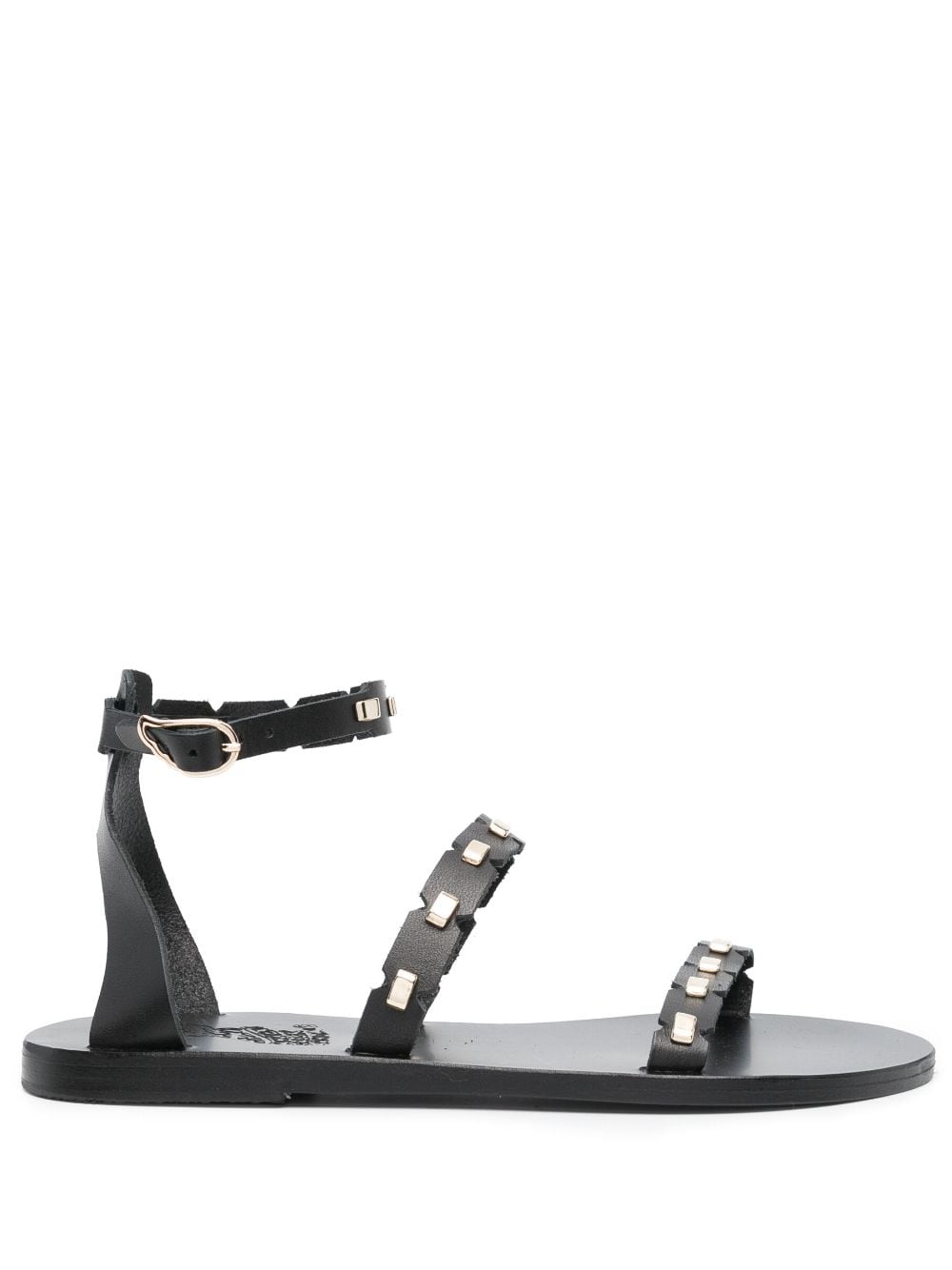 Ancient Greek Sandals Coco stud-embellished sandals - Black von Ancient Greek Sandals