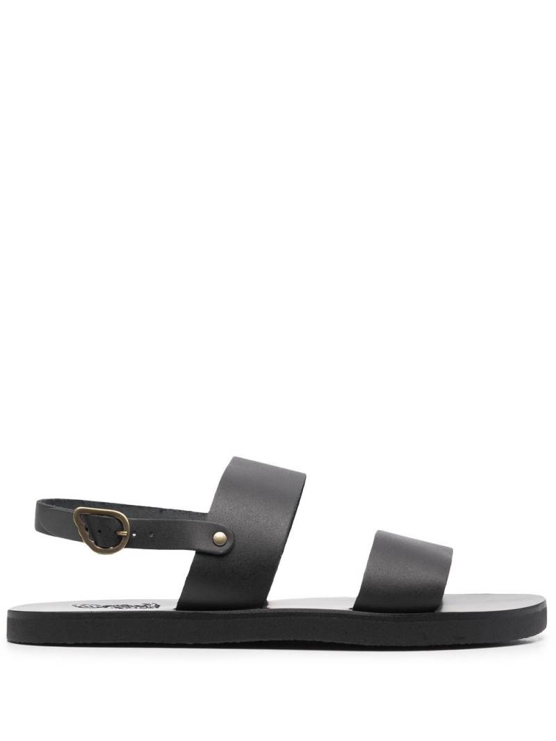 Ancient Greek Sandals Dinatos slingback leather sandals - Black von Ancient Greek Sandals