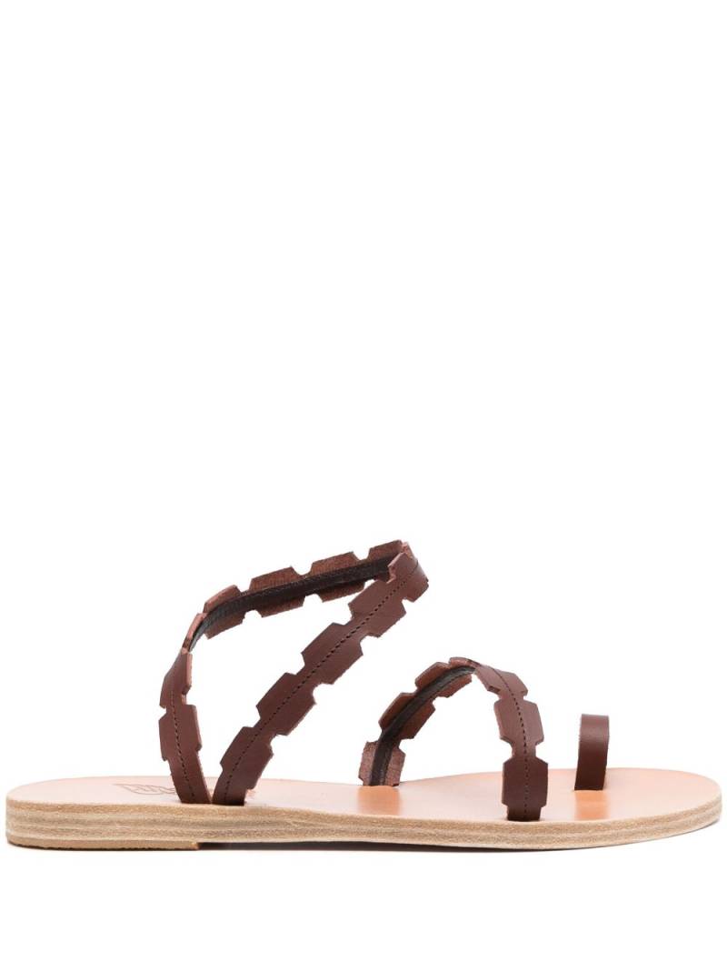 Ancient Greek Sandals Ele flat sandals - Brown von Ancient Greek Sandals