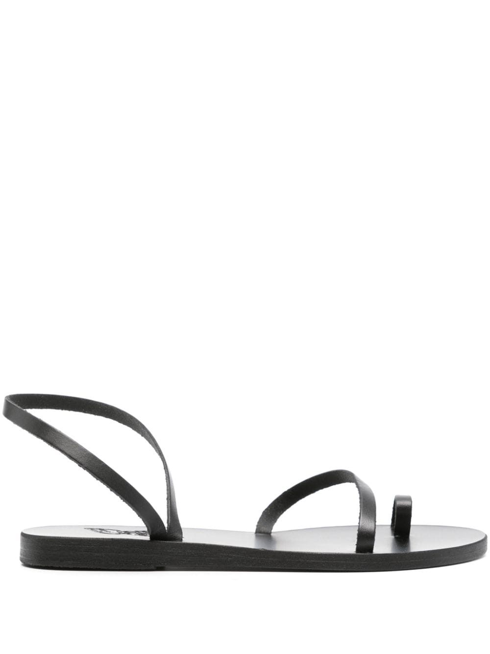 Ancient Greek Sandals Kansiz leather sandals - Black von Ancient Greek Sandals