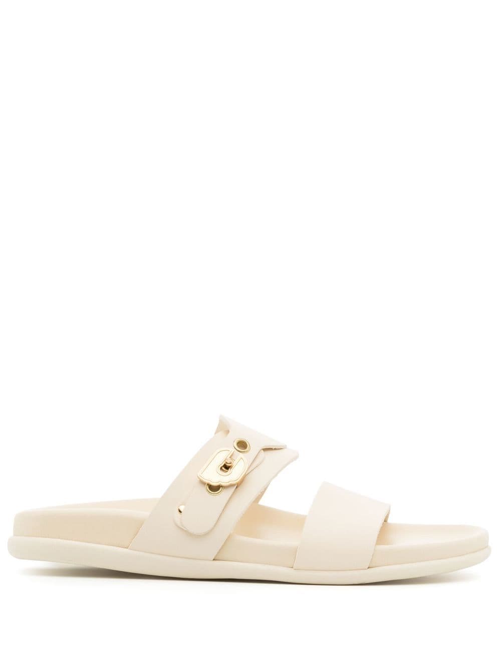 Ancient Greek Sandals Latria double-strap sandals - White von Ancient Greek Sandals