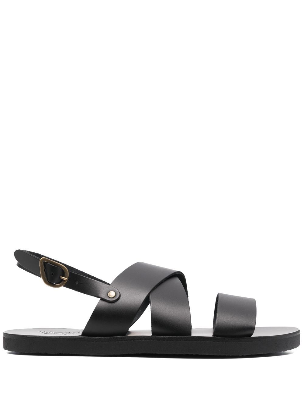 Ancient Greek Sandals Miltos slingback leather sandals - Black von Ancient Greek Sandals