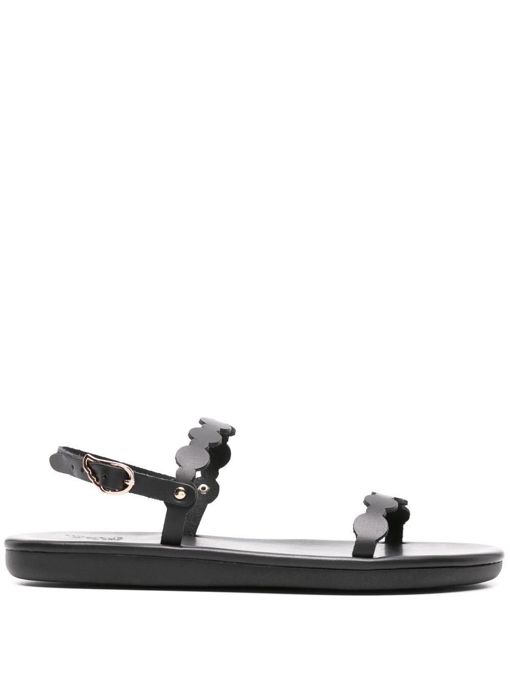 Ancient Greek Sandals Orion leather sandals - Black von Ancient Greek Sandals