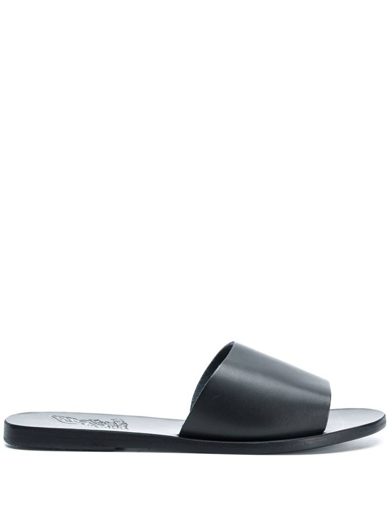 Ancient Greek Sandals Taygete flat sandals - Black von Ancient Greek Sandals