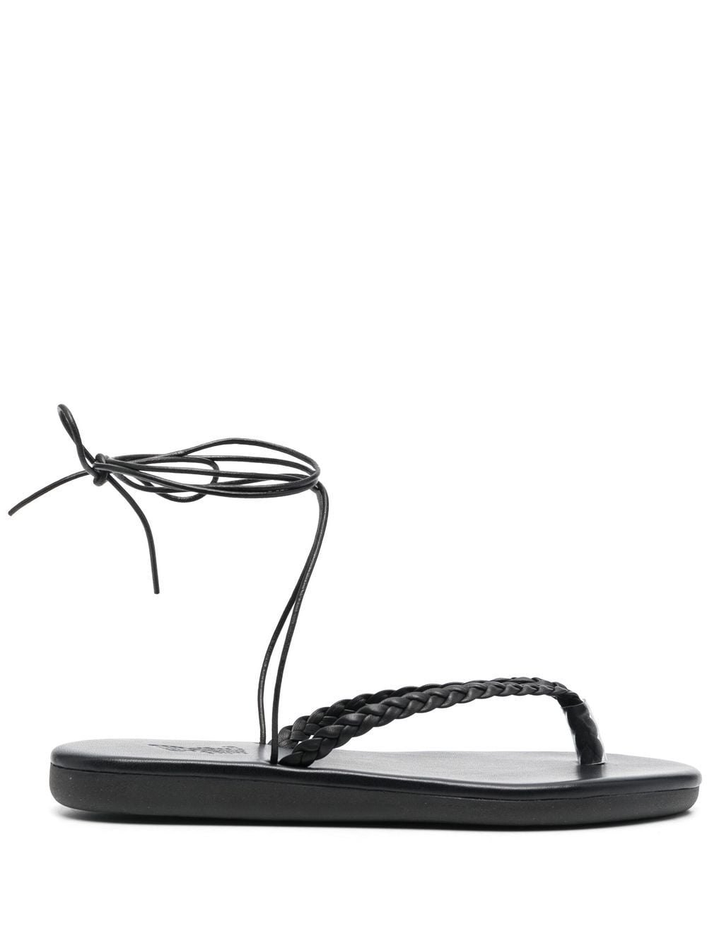 Ancient Greek Sandals braided open-toe sandals - Black von Ancient Greek Sandals