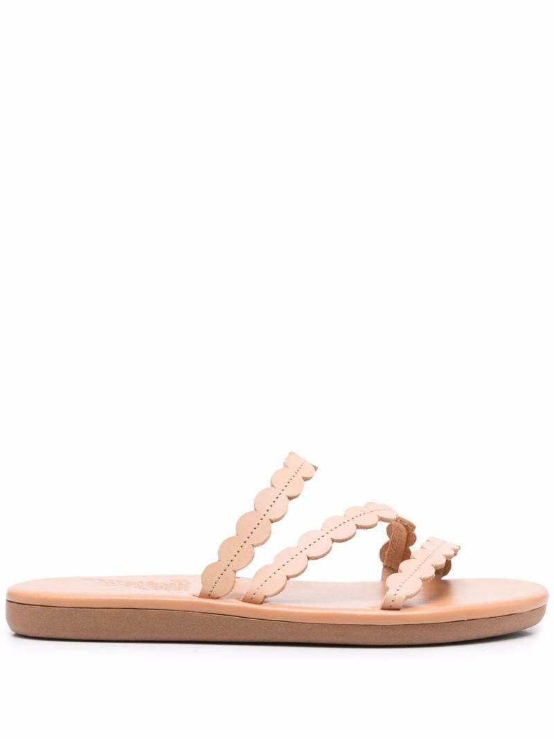 Ancient Greek Sandals leather slip on sandals - Neutrals von Ancient Greek Sandals