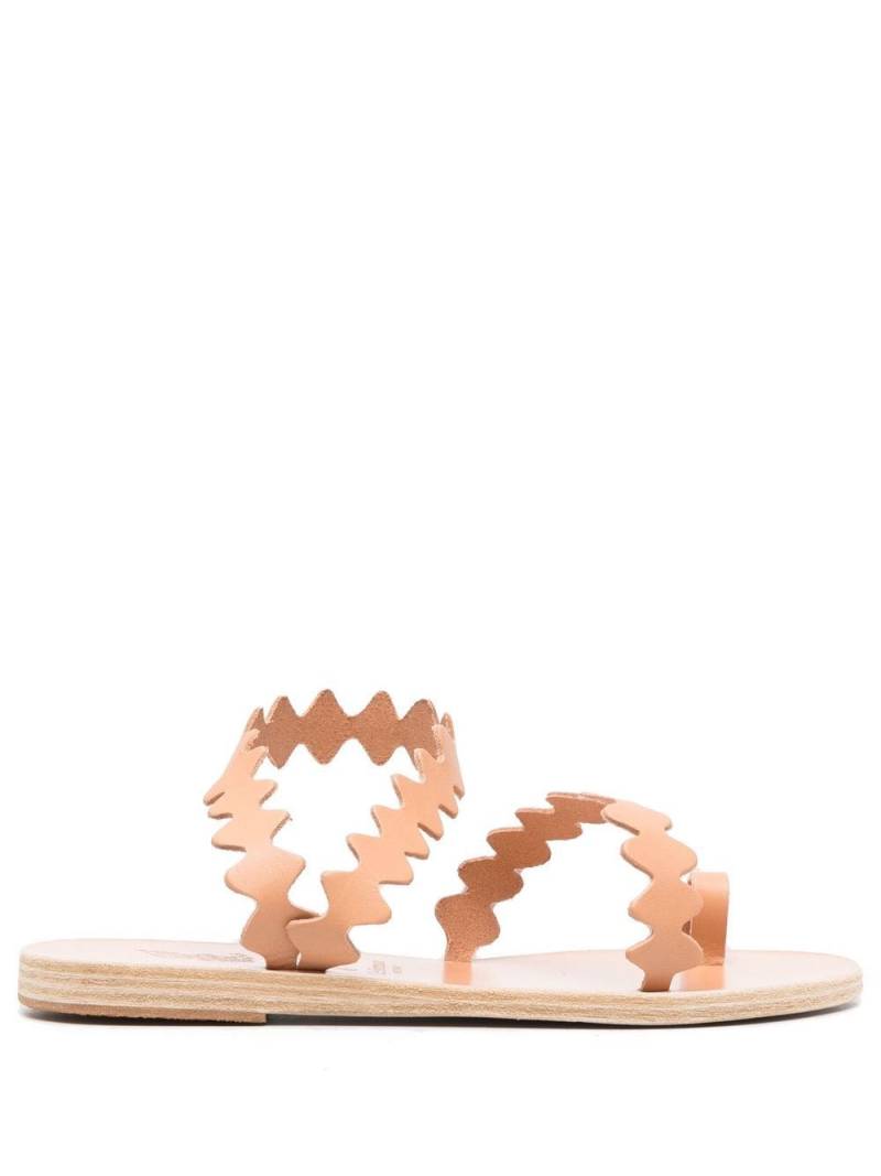 Ancient Greek Sandals scallop-hem sandals - Neutrals von Ancient Greek Sandals