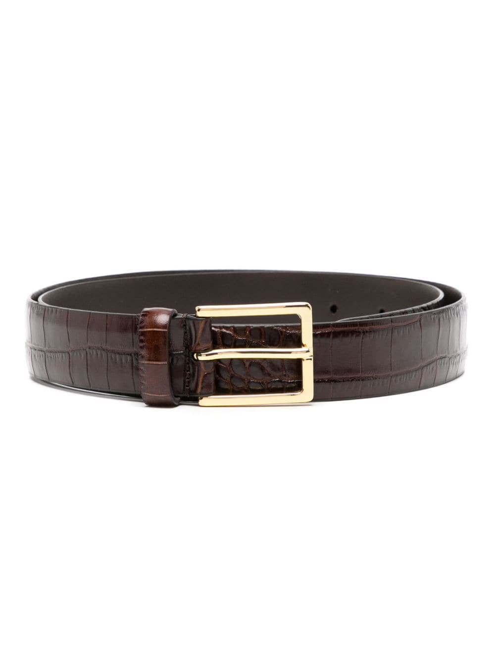 Anderson's leather belt - Brown von Anderson's