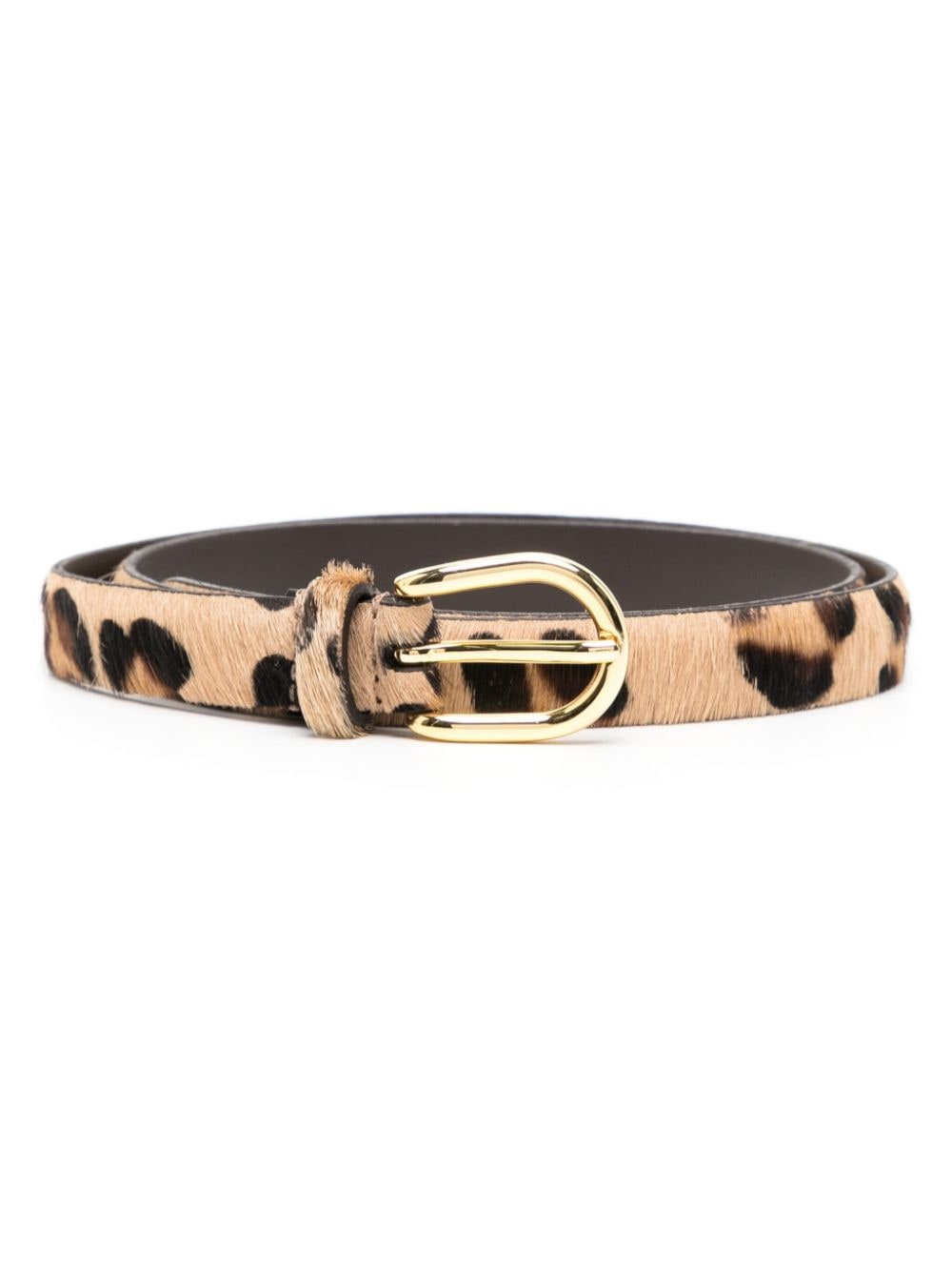 Anderson's leopard printed belt - Neutrals von Anderson's