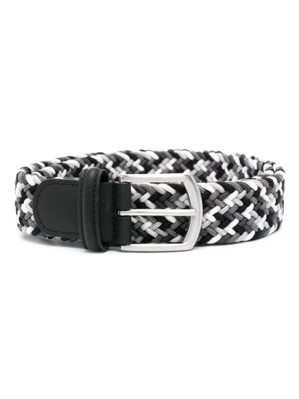 Anderson's woven elasticated belt - Black von Anderson's