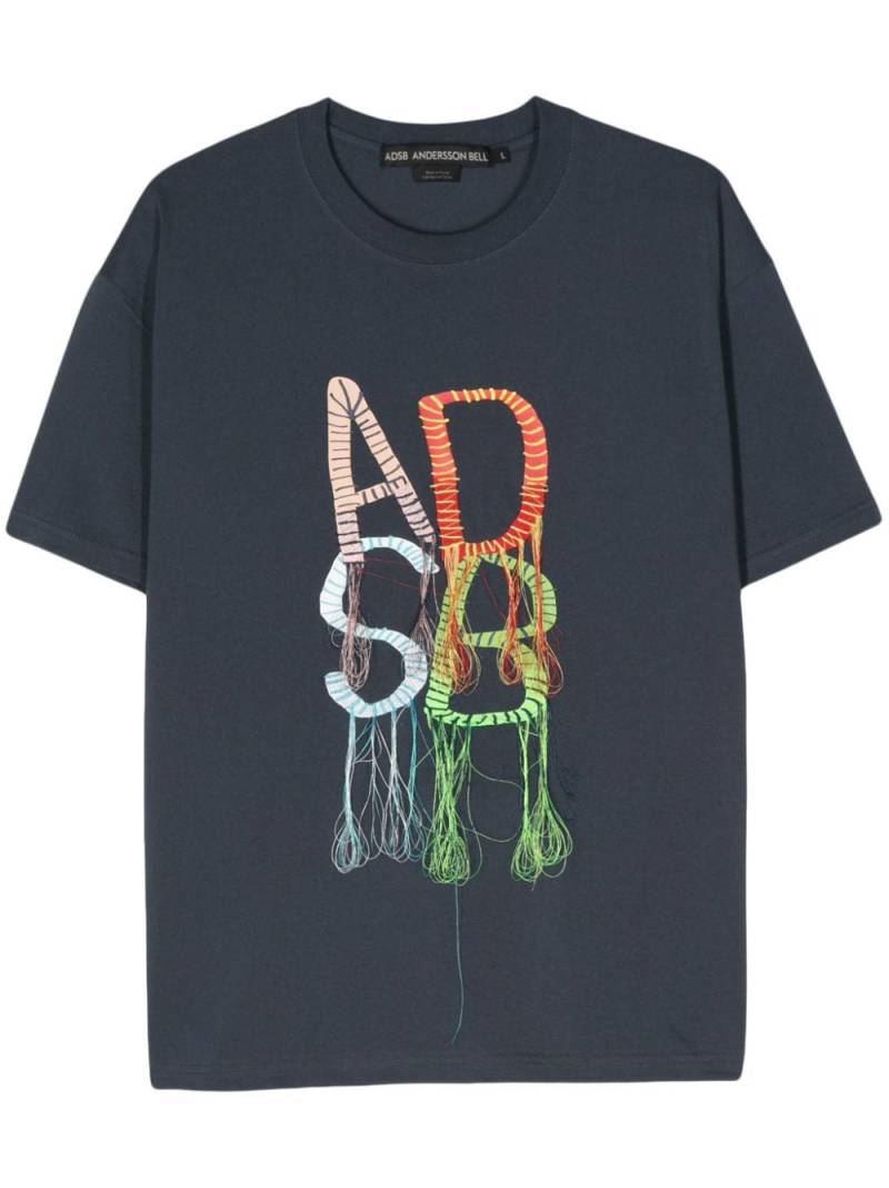 Andersson Bell ADSB Caterpillar T-shirt - Blue von Andersson Bell