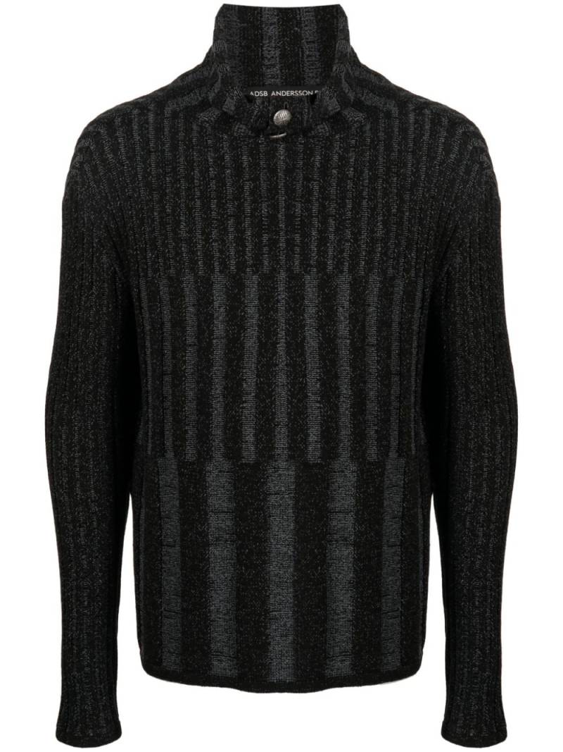 Andersson Bell Boden roll-neck jumper - Black von Andersson Bell