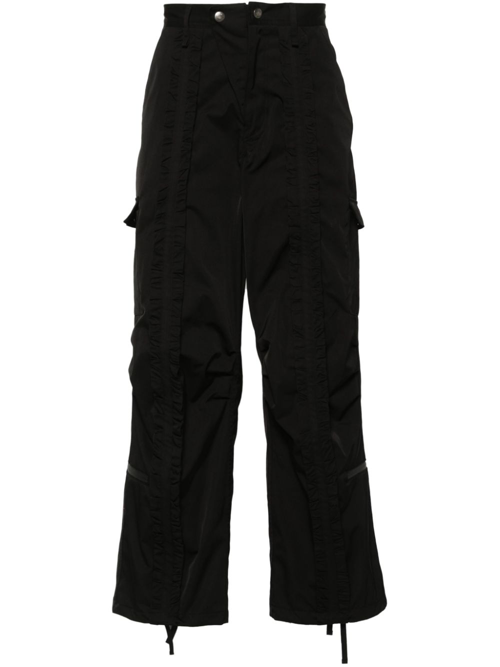 Andersson Bell Kenley twill straight trousers - Black von Andersson Bell