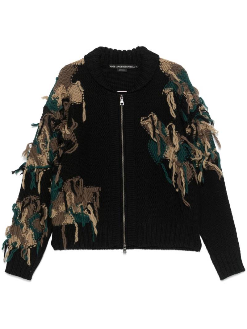 Andersson Bell New Camouflage cardigan - Black von Andersson Bell