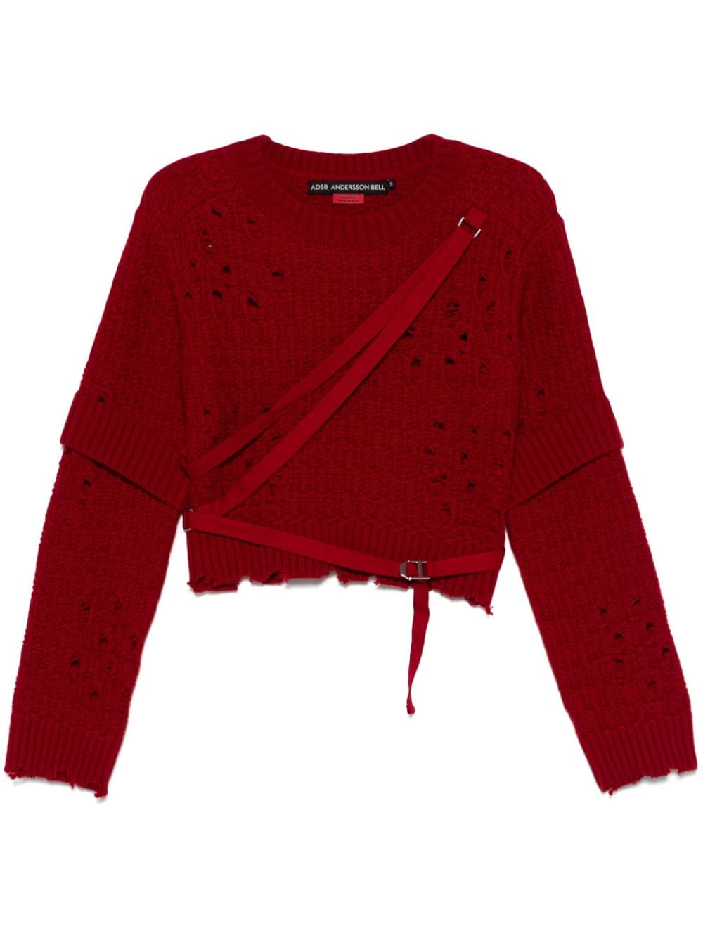 Andersson Bell Nora sweater - Red von Andersson Bell