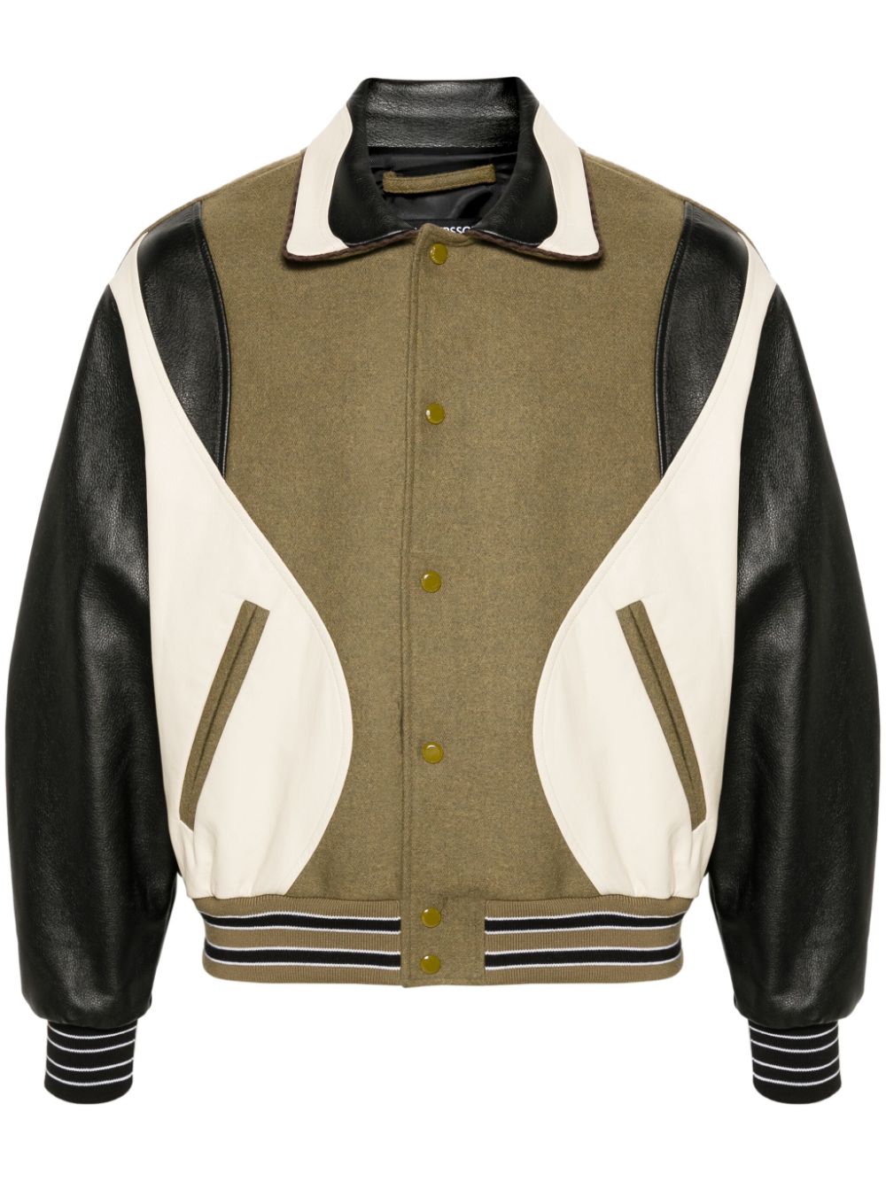 Andersson Bell Robyn panelled bomber jacket - Green von Andersson Bell