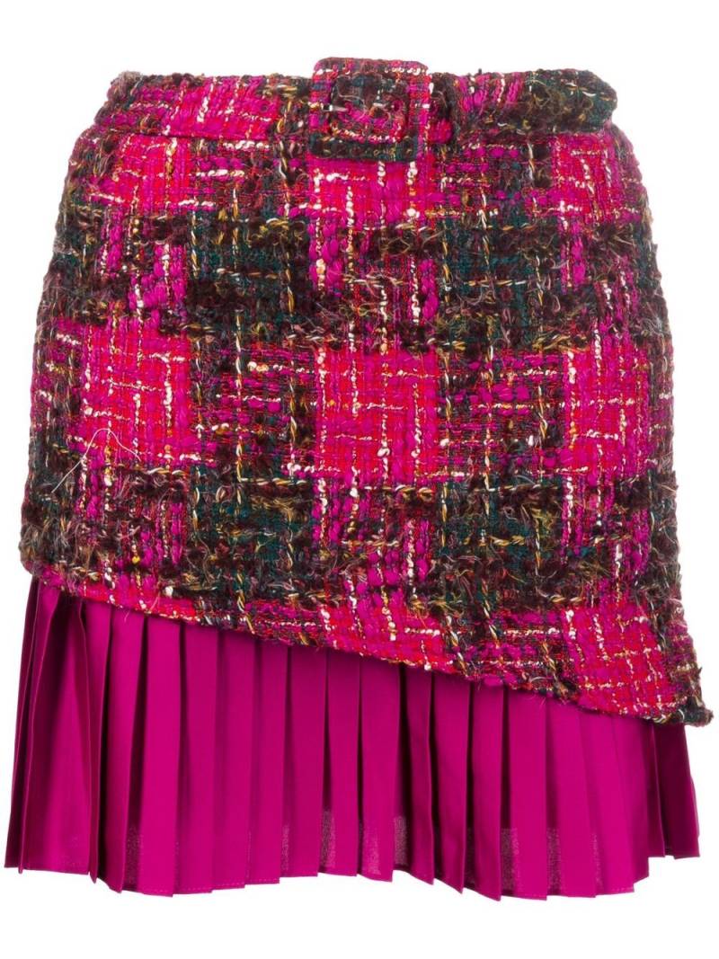 Andersson Bell boucle pleated skirt - Pink von Andersson Bell