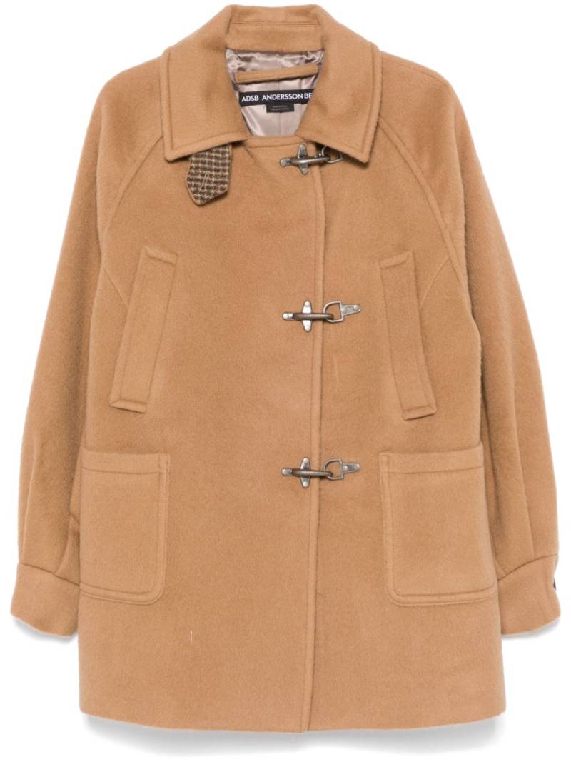 Andersson Bell brushed peacoat - Brown von Andersson Bell