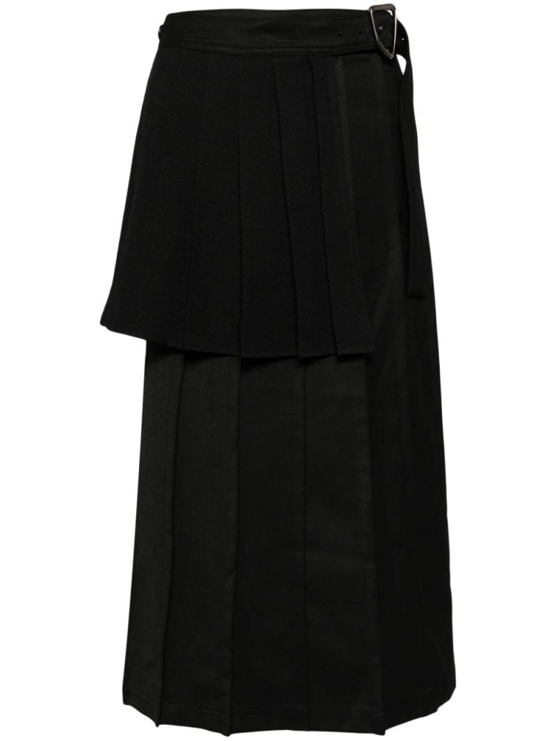 Andersson Bell double pleated skirt - Black von Andersson Bell