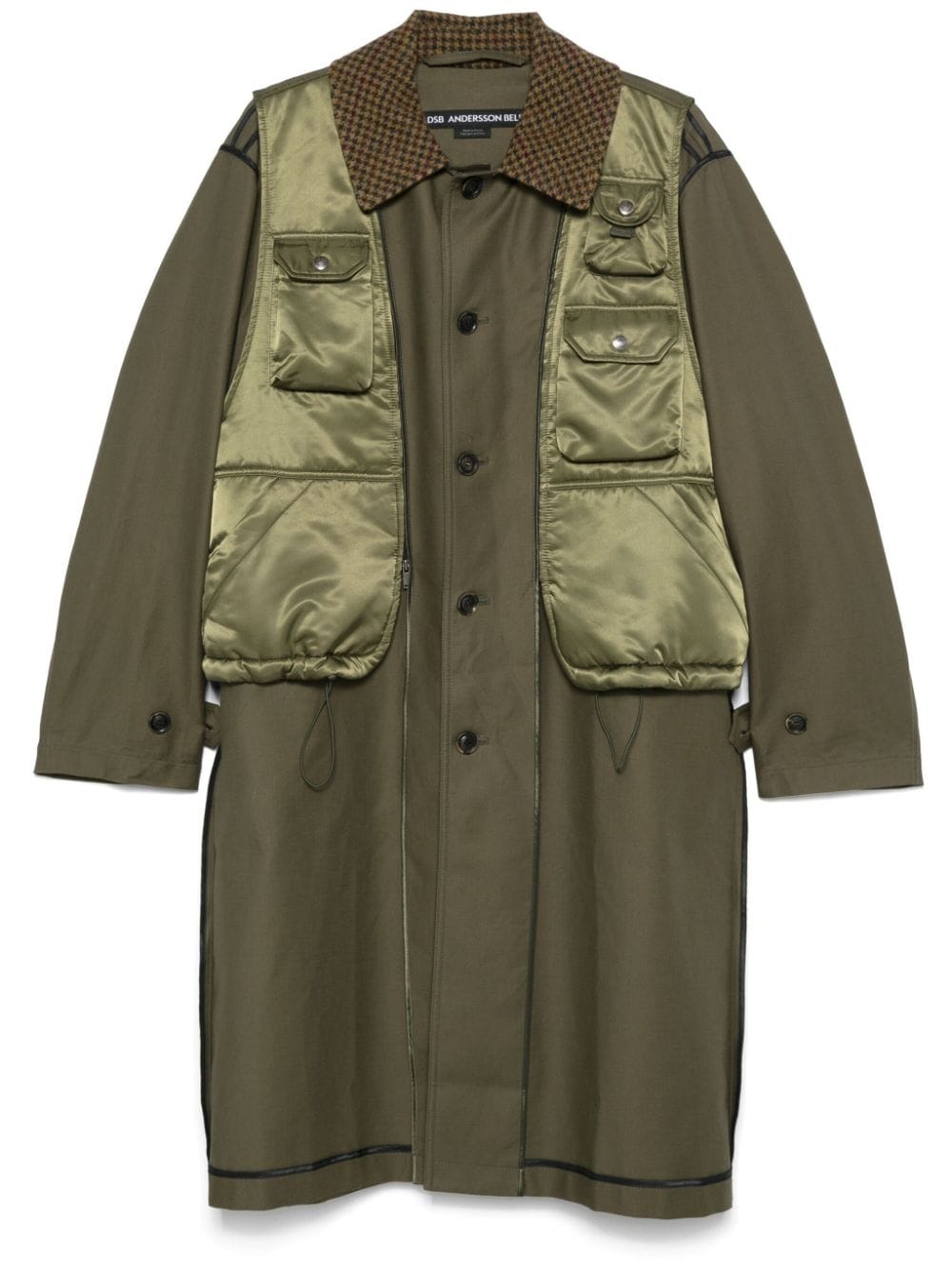 Andersson Bell layered coat - Green von Andersson Bell