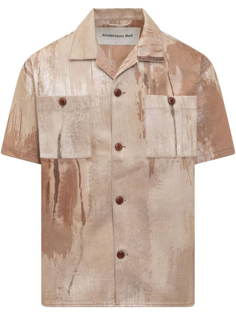 Andersson Bell tie-dye shirt - Neutrals von Andersson Bell