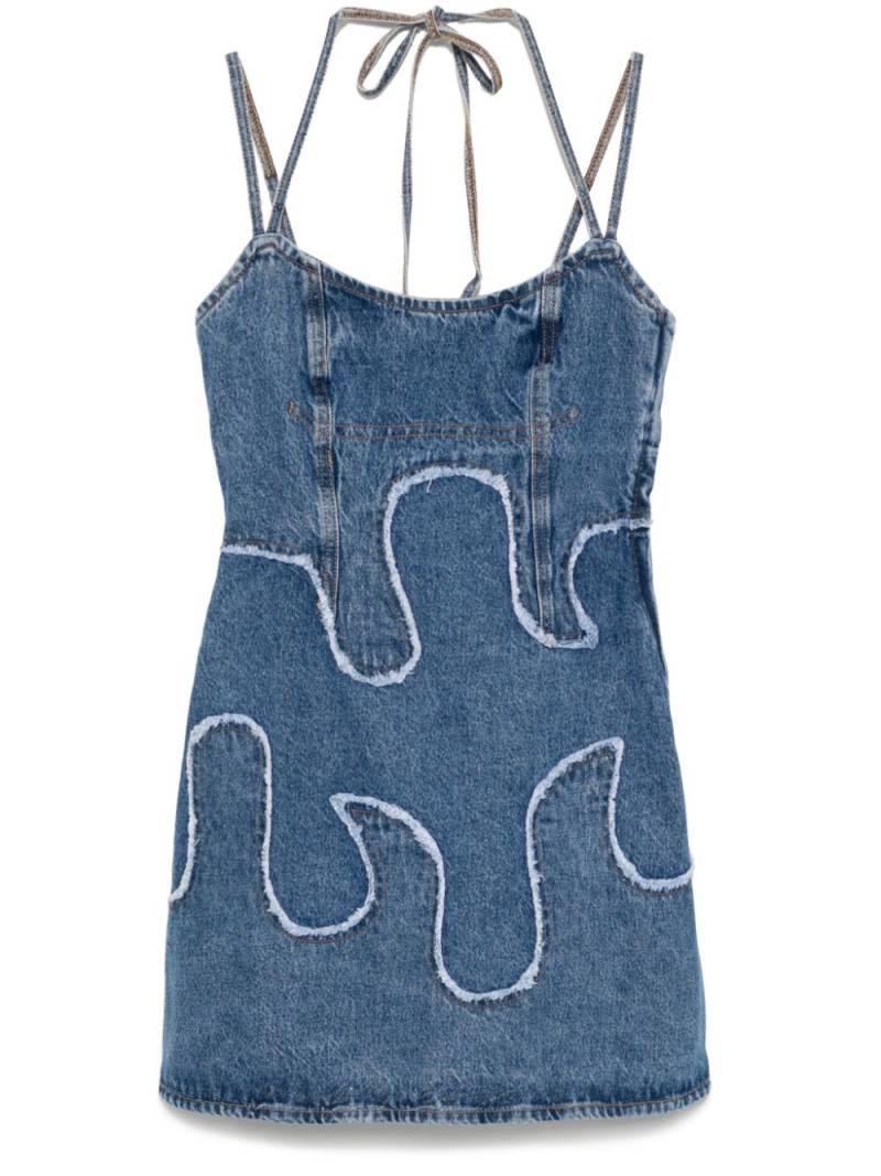 Andersson Bell x Levi's mini dress - Blue von Andersson Bell