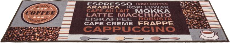 Andiamo Küchenläufer »Cafe Creme«, rechteckig, Motiv Kaffee, mit Schriftzug, Grösse 50x150 cm, Küche von Andiamo