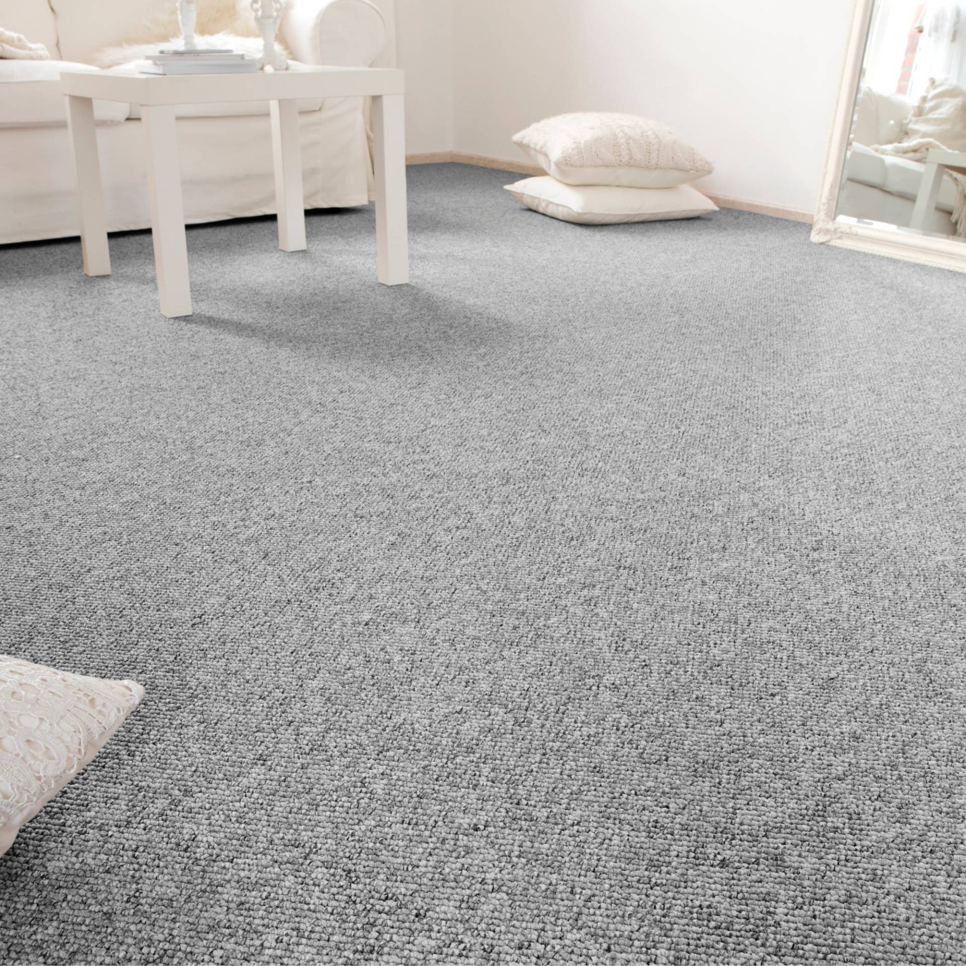 Andiamo Teppichboden »Miro«, rechteckig, 8,5 mm Höhe, Schlinge, Breite 400 cm, Wohnzimmer, strapazierfähig & robust Andiamo Teppichboden »Miro«, rechteckig, 8,5 mm Höhe, Schlinge, Breite 400 cm, Wohnzimmer, strapazierfähig & robust von Andiamo