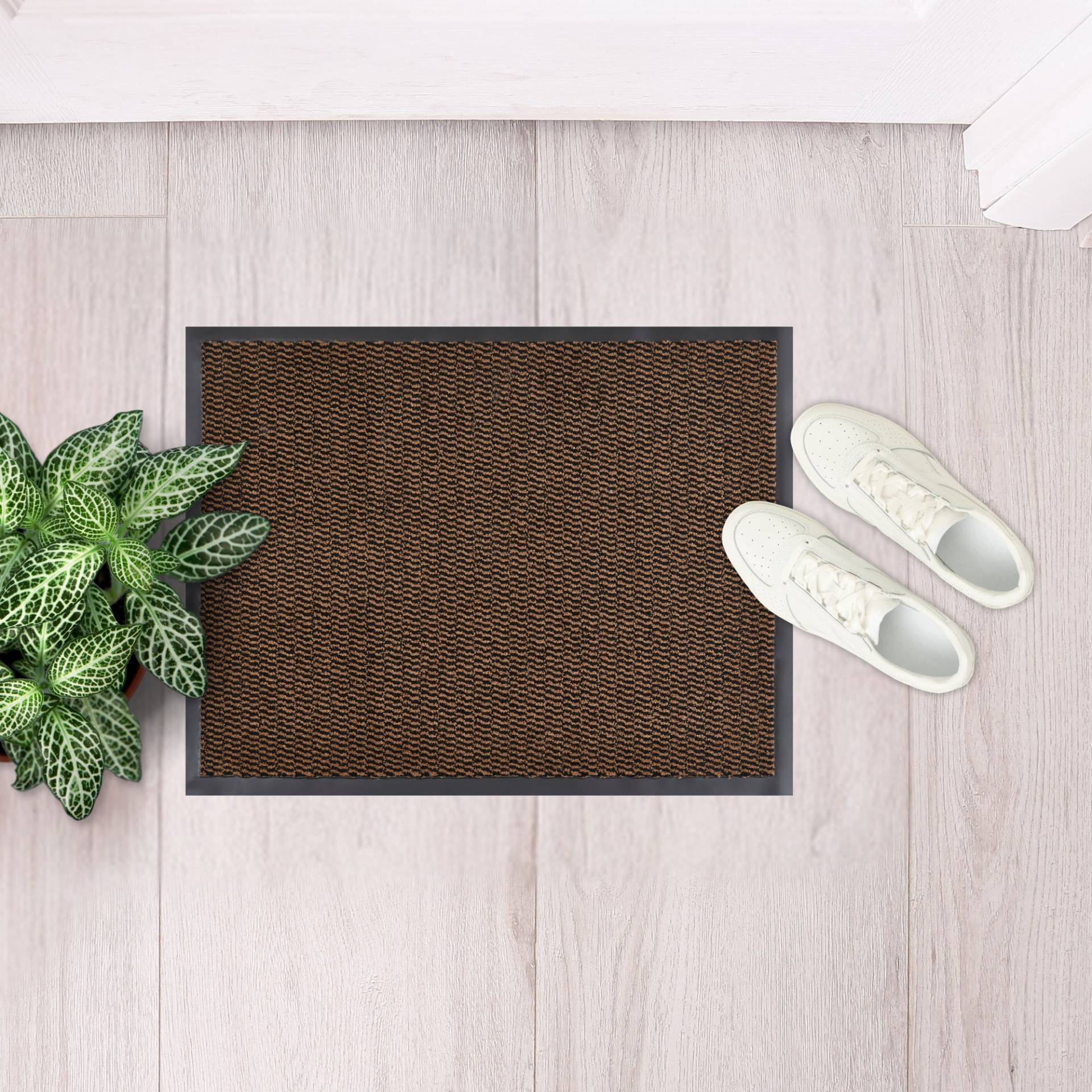 Andiamo Fussmatte »Easy«, rechteckig, 5 mm Höhe, Schmutzfangmatte, rutschhemmend, Innen- und überdachten Aussenbereich Andiamo Fussmatte »Easy«, rechteckig, 5 mm Höhe, Schmutzfangmatte, rutschhemmend, Innen- und überdachten Aussenbereich von Andiamo