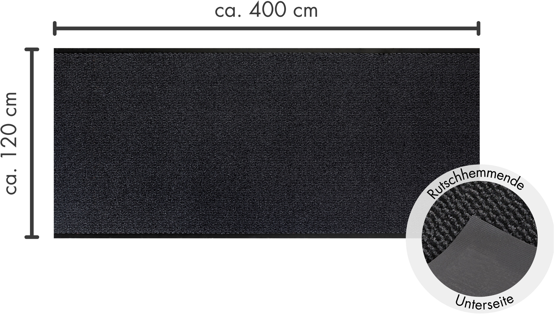 Andiamo Fussmatte »Easy«, rechteckig, 5 mm Höhe, Schmutzfangmatte, rutschhemmend, Innen- und überdachten Aussenbereich Andiamo Fussmatte »Easy«, rechteckig, 5 mm Höhe, Schmutzfangmatte, rutschhemmend, Innen- und überdachten Aussenbereich von Andiamo