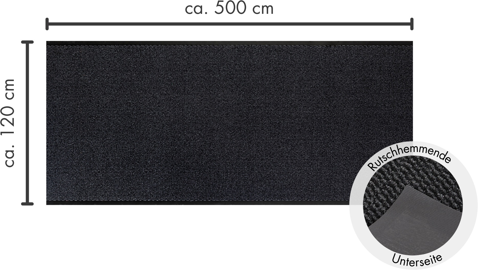Andiamo Fussmatte »Easy«, rechteckig, 5 mm Höhe, Schmutzfangmatte, rutschhemmend, Innen- und überdachten Aussenbereich Andiamo Fussmatte »Easy«, rechteckig, 5 mm Höhe, Schmutzfangmatte, rutschhemmend, Innen- und überdachten Aussenbereich von Andiamo