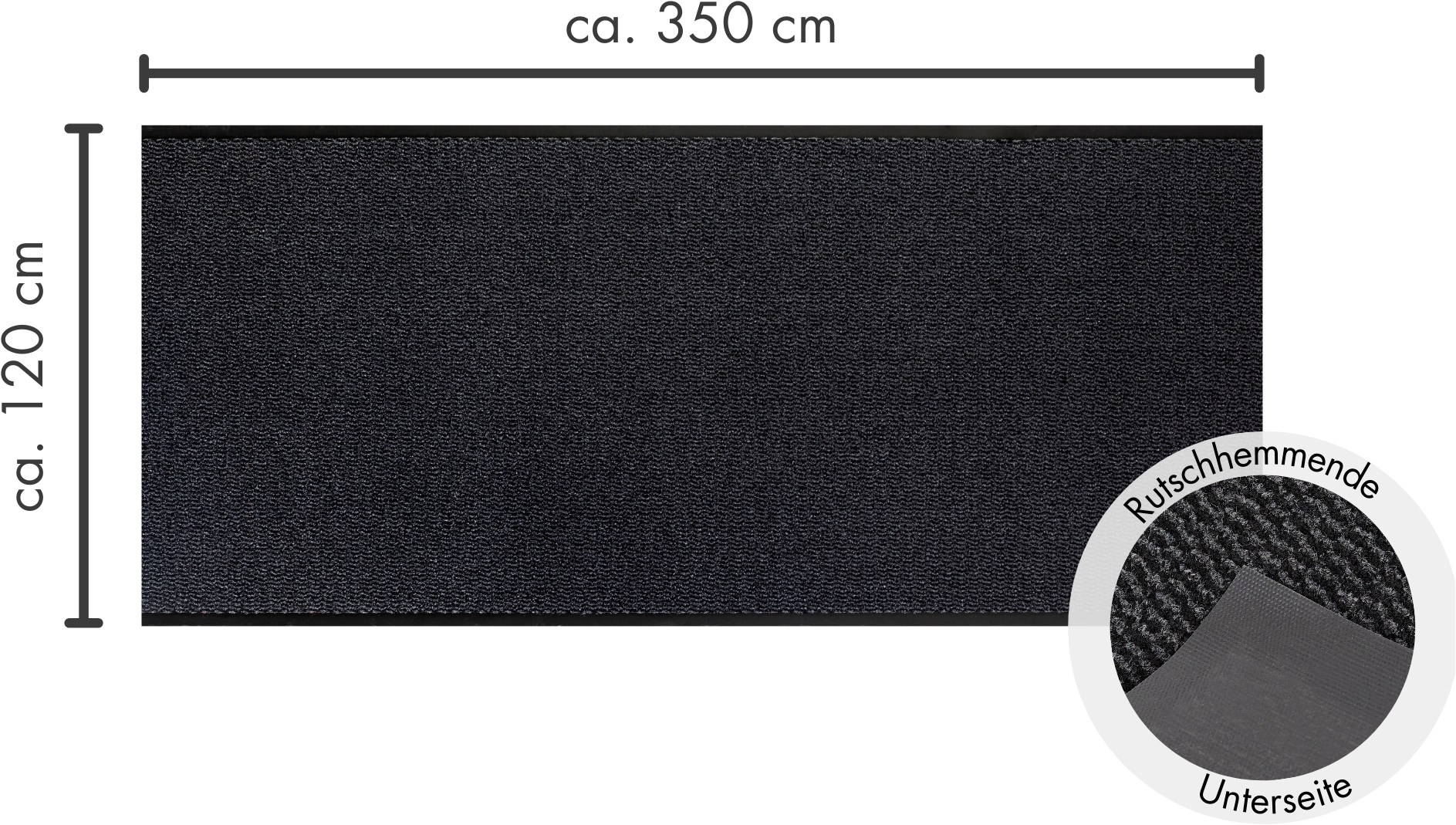 Andiamo Fussmatte »Easy«, rechteckig, 5 mm Höhe, Schmutzfangmatte, rutschhemmend, Innen- und überdachten Aussenbereich Andiamo Fussmatte »Easy«, rechteckig, 5 mm Höhe, Schmutzfangmatte, rutschhemmend, Innen- und überdachten Aussenbereich von Andiamo