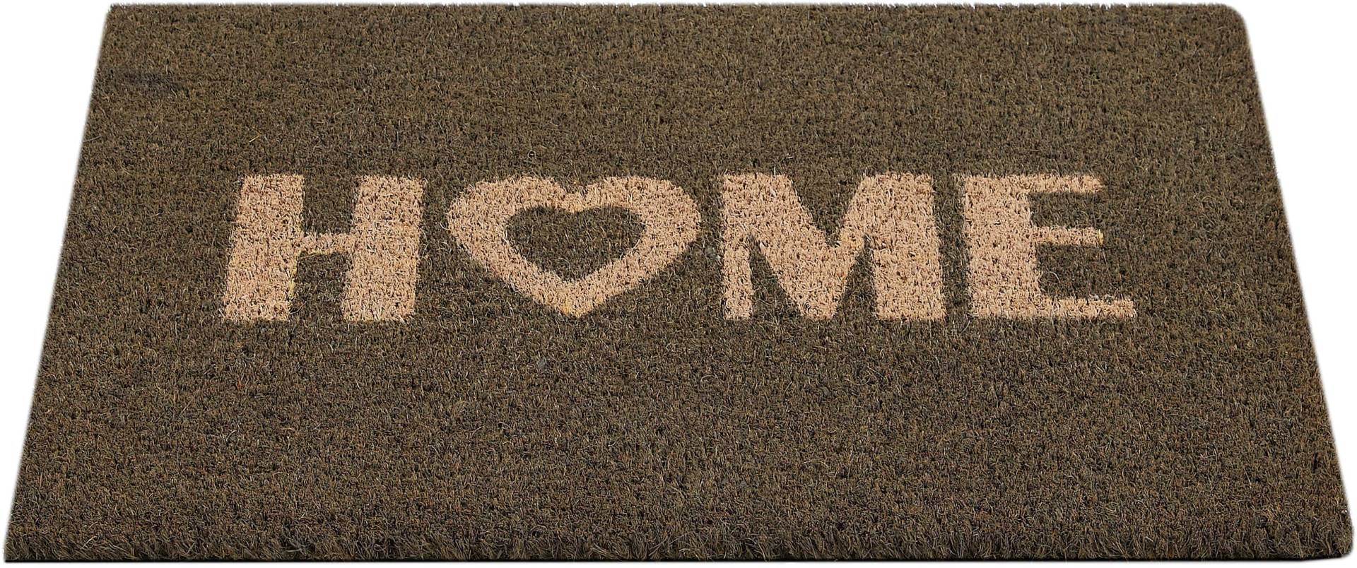 Andiamo Fussmatte »Kokos Home Heart«, rechteckig, 15 mm Höhe, Schmutzfangmatte, Kokosmatte, mit Spruch, In- und Outdoor geeignet Andiamo Fussmatte »Kokos Home Heart«, rechteckig, 15 mm Höhe, Schmutzfangmatte, Kokosmatte, mit Spruch, In- und Outdoor geeignet von Andiamo