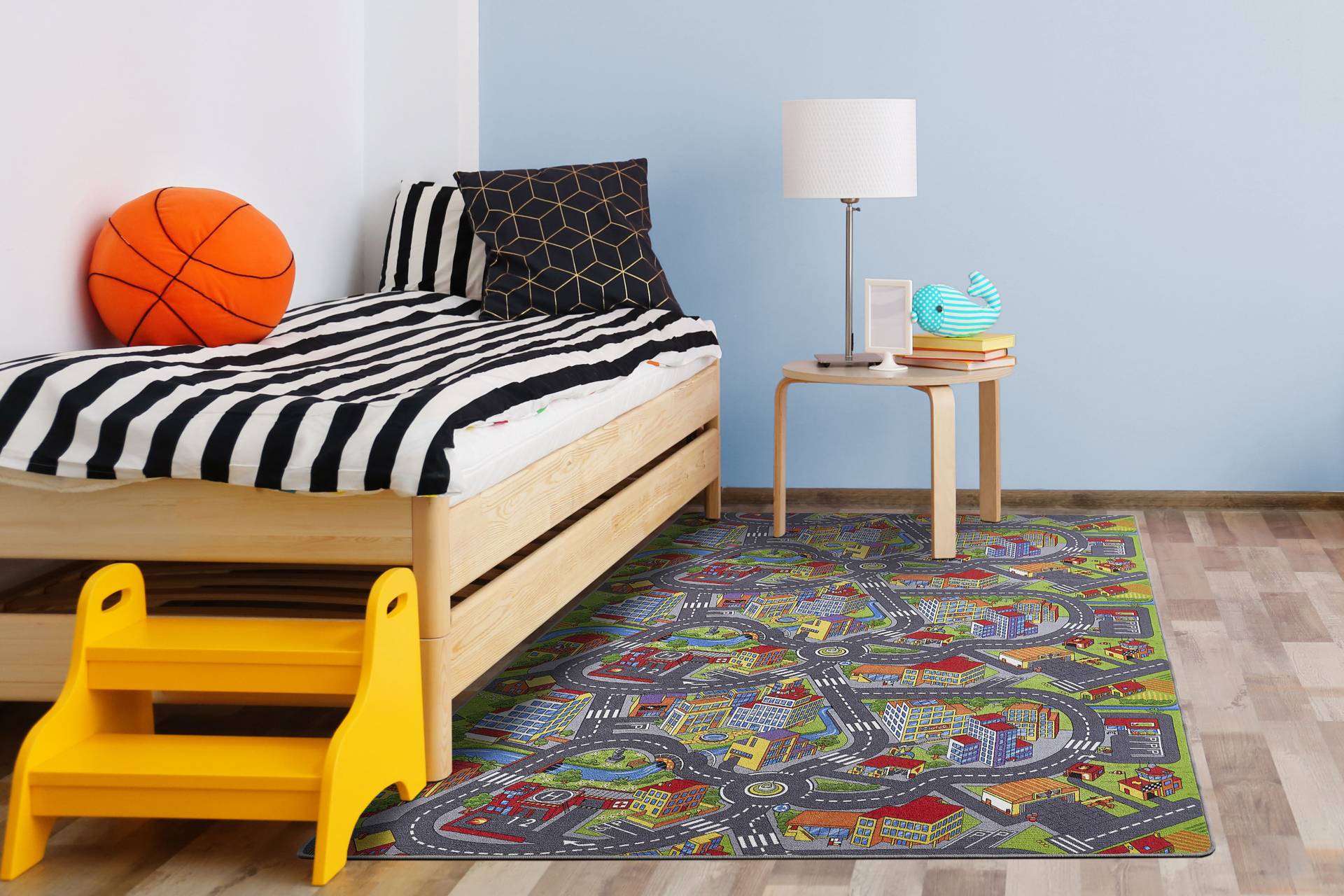 Andiamo Kinderteppich »Strasse Lagerräumung«, rechteckig, 5 mm Höhe, Strassen-Spiel-Teppich, Sonderposten, für Mädchen & Jungen Andiamo Kinderteppich »Strasse Lagerräumung«, rechteckig, 5 mm Höhe, Strassen-Spiel-Teppich, Sonderposten, für Mädchen & Jungen von Andiamo