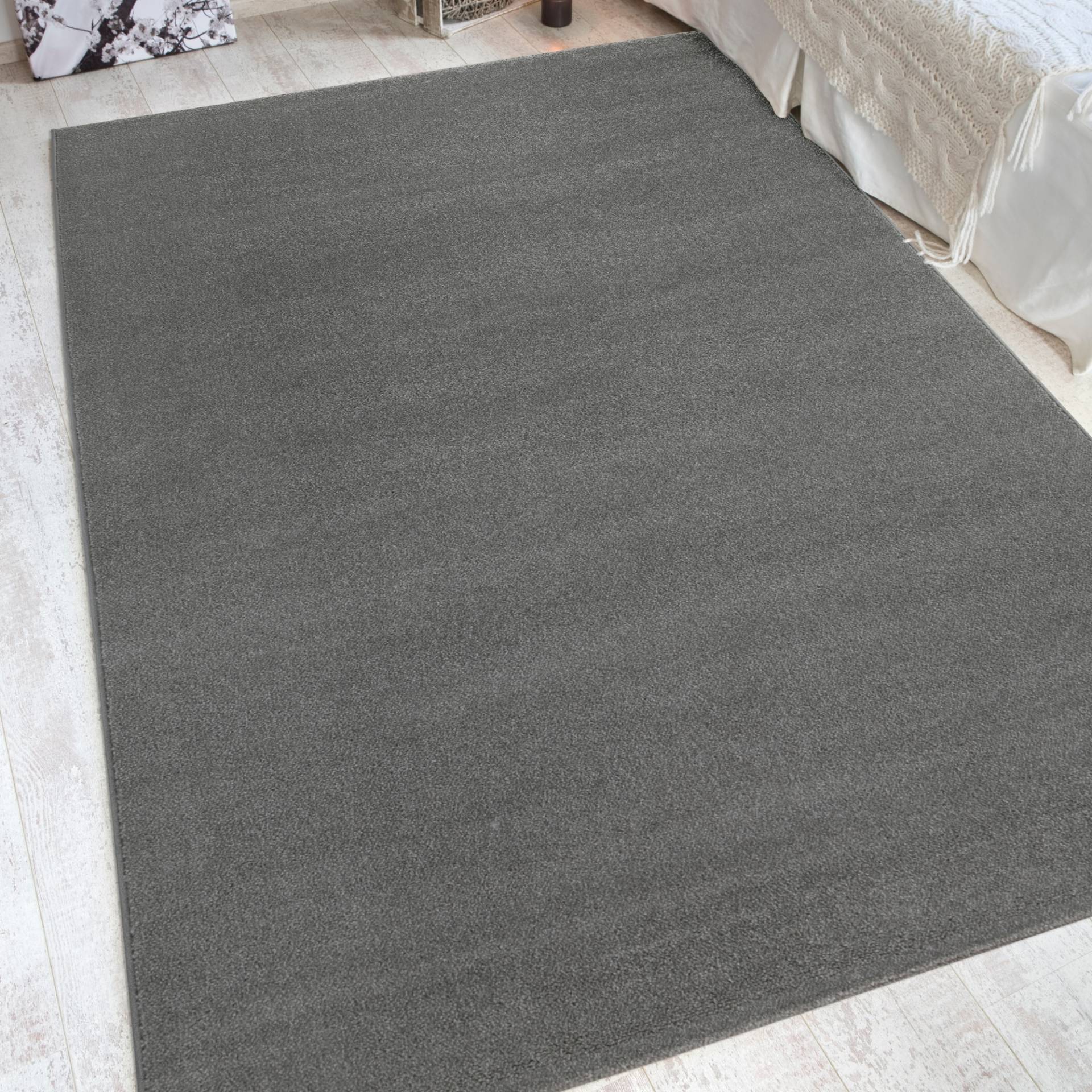 Andiamo Teppich »Jerez«, rechteckig, 8 mm Höhe, Kurzflor, gewebt, Uni-Farben, auch als Läufer Andiamo Teppich »Jerez«, rechteckig, 8 mm Höhe, Kurzflor, gewebt, Uni-Farben, auch als Läufer von Andiamo