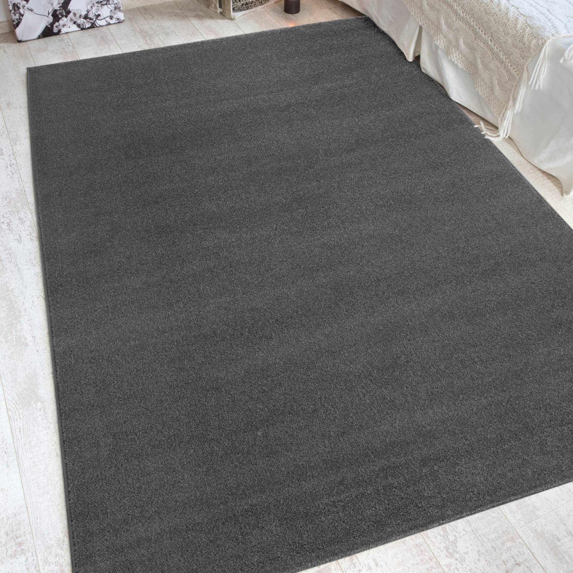 Andiamo Teppich »Jerez«, rechteckig, 8 mm Höhe, Kurzflor, gewebt, Uni-Farben, auch als Läufer Andiamo Teppich »Jerez«, rechteckig, 8 mm Höhe, Kurzflor, gewebt, Uni-Farben, auch als Läufer von Andiamo